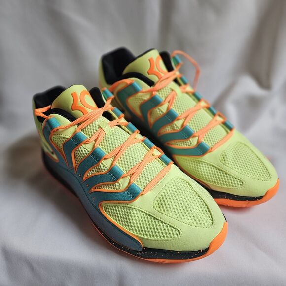Nike KD18 “Liquid Lime/Volt/Teal/Orange” Size 15 Basketball Shoes No Box NEW